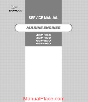 yanmar 6by 260 service manual page 1