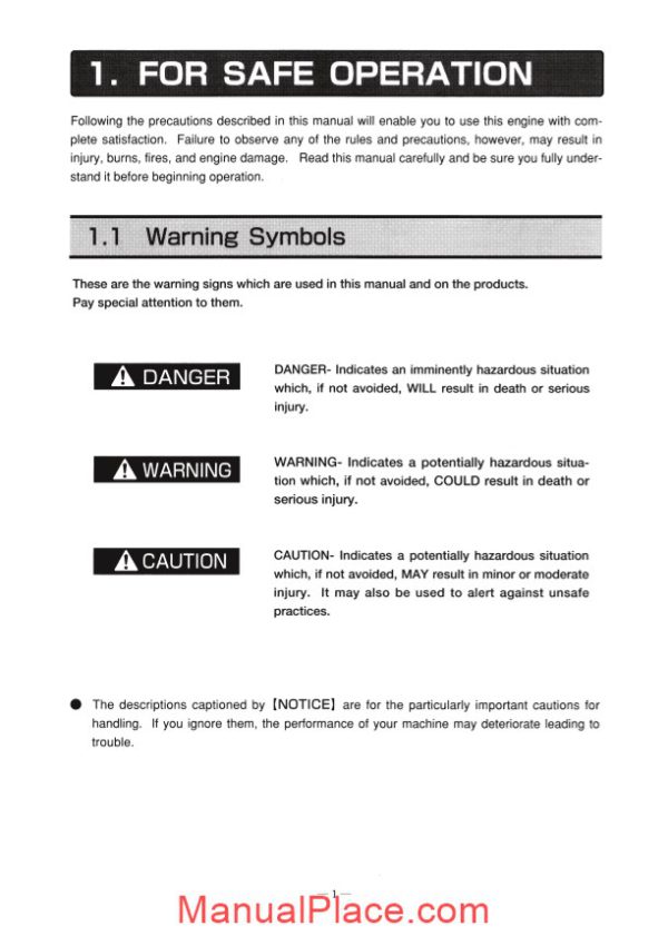 yanmar 6cxm gte2 service manual page 4