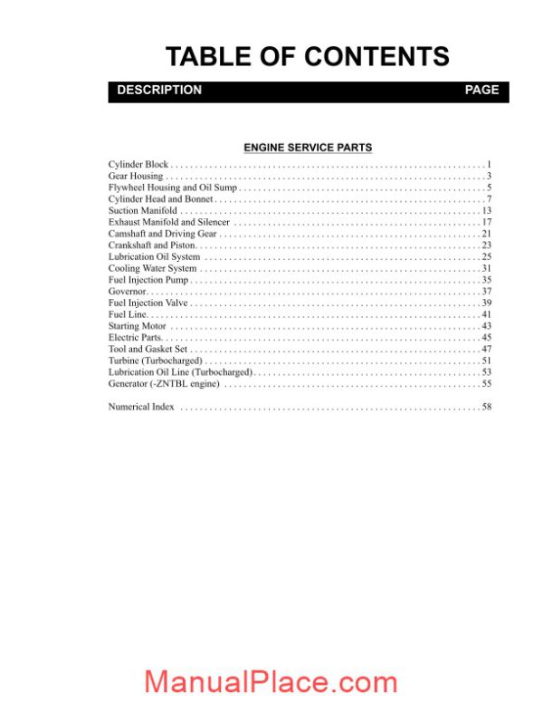 yanmar ctl65 ctl75 compact track loader 4tnv98 engine parts manual 917304c page 3