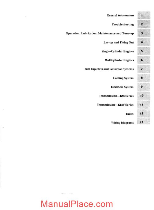 yanmar gm and hm workshop manual page 2