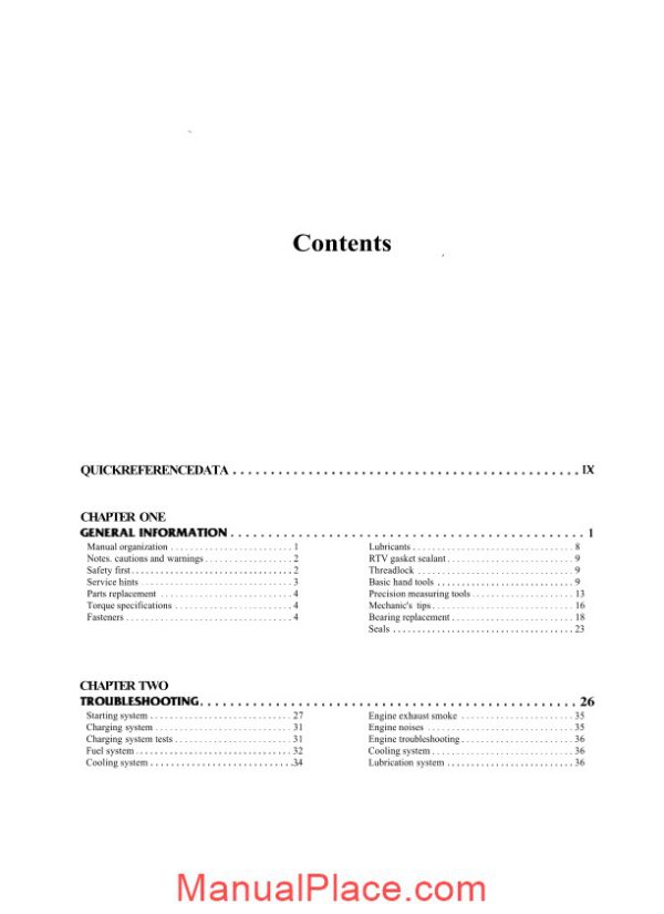 yanmar gm and hm workshop manual page 3