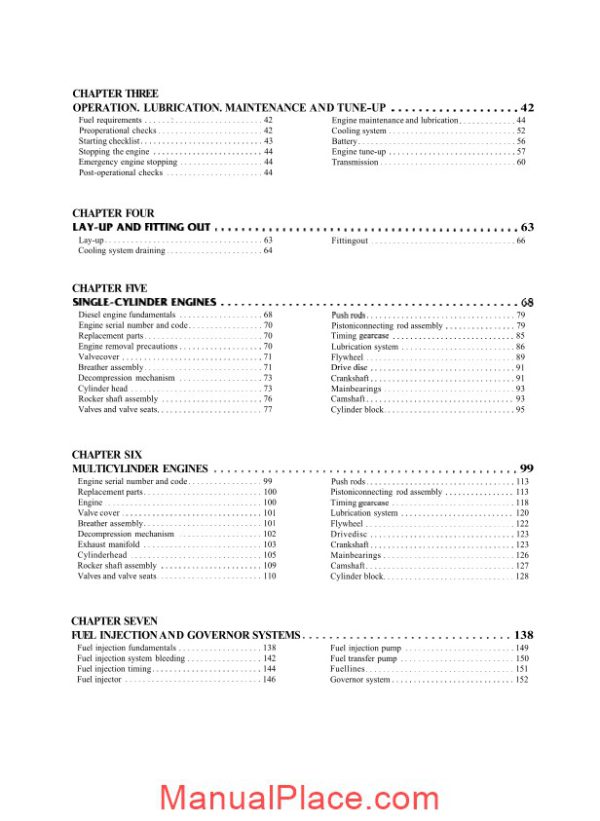 yanmar gm and hm workshop manual page 4