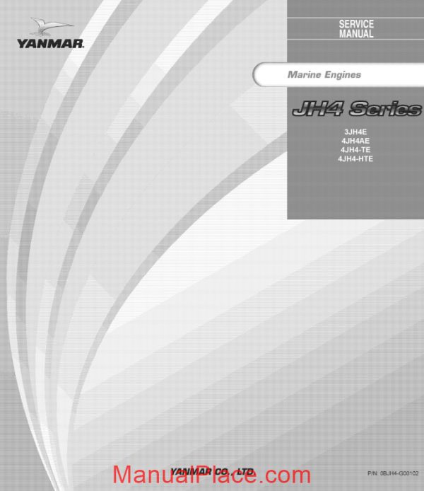 yanmar jh4 service manual page 1