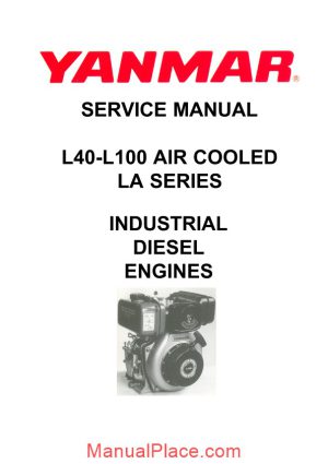 yanmar l40 l100 series workshop manual page 1