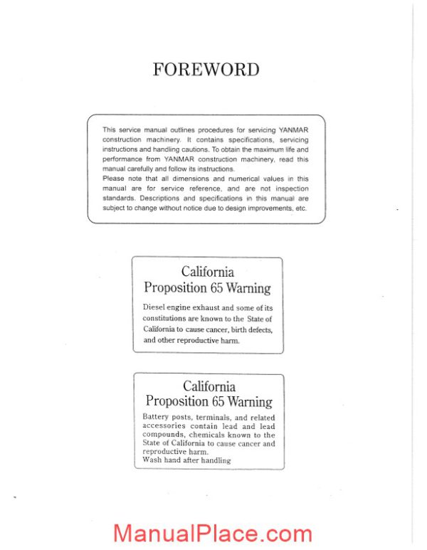 yanmar l48 70 100ee service manual page 2