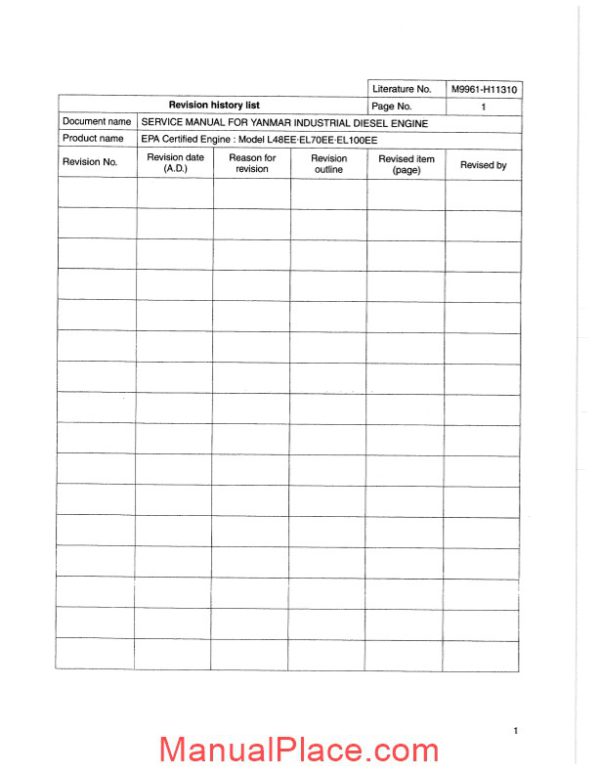 yanmar l48 70 100ee service manual page 3