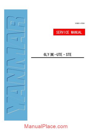 yanmar ly service manual page 1