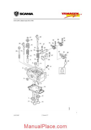 yanmar ys dc12 engine generator 400 kva wpy400 parts catalog page 1