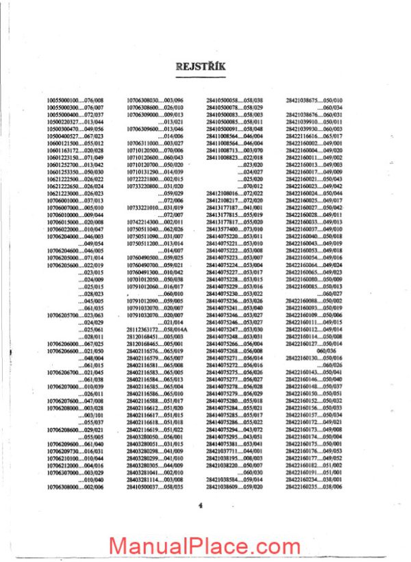 zetor combine e 512 pdf parts catalog page 3