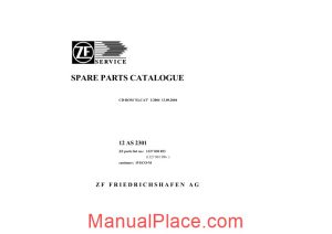 zf 12as 2301 1327 030 053 2004 spare parts catalog page 1