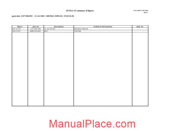 zf 12as 2301 1327 030 053 2004 spare parts catalog page 3