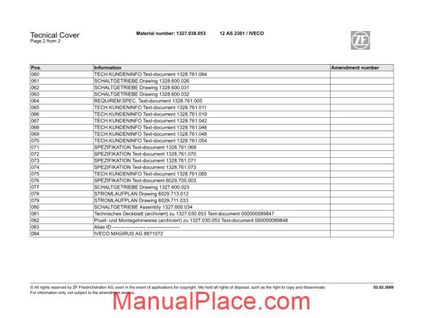 zf 12as2301 iveco 2009 spare parts catalog page 3