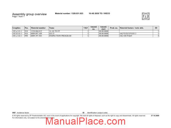 zf 16as 2630 to 1328 031 023 2009 spare parts catalog page 3