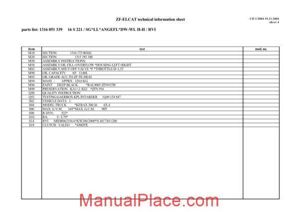 zf 16s 221 1316 051 339 2004 spare parts catalog page 4