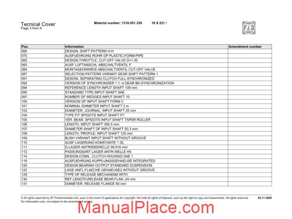 zf 16s221 en2009 spare parts catalog page 4