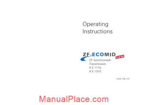 zf 9s1110 1310 operation instruction page 1