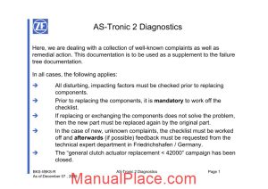 zf as tronic 2 diagnostics page 1