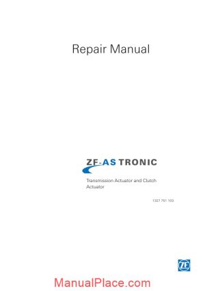 zf as tronic trucks 1327 751 103 2005 repair manual page 1