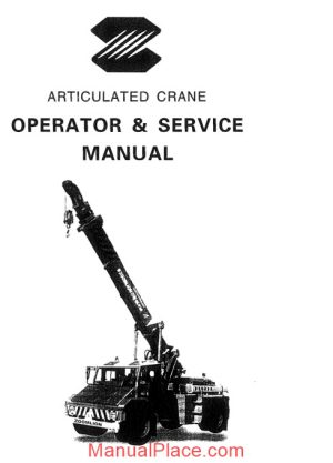 zoomlion 20 ton operators manual page 1